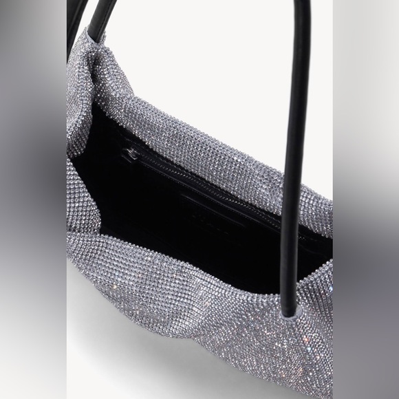 Last one! 🪩 STAUD Penny Crystal Mesh Shoulder Bag - Picture 7 of 16